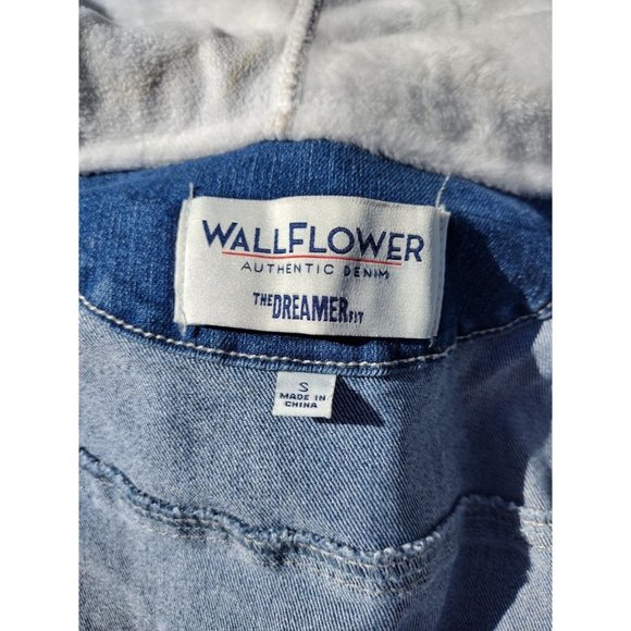 Wall Flower Women's Blue Denim Small Dreamer Fit Jacket Size Small - Picture 6 of 9
